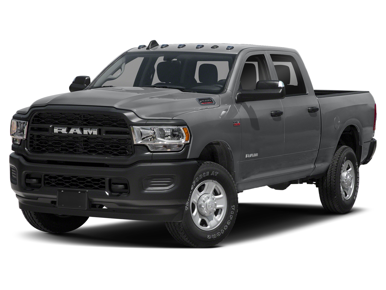2020 RAM 2500 Tradesman in Silver — front three-quarter view