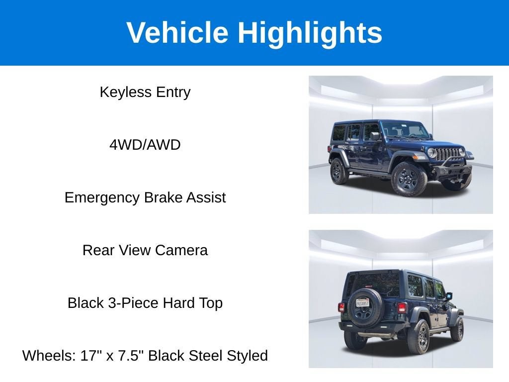 2025 Jeep Wrangler — side profile view