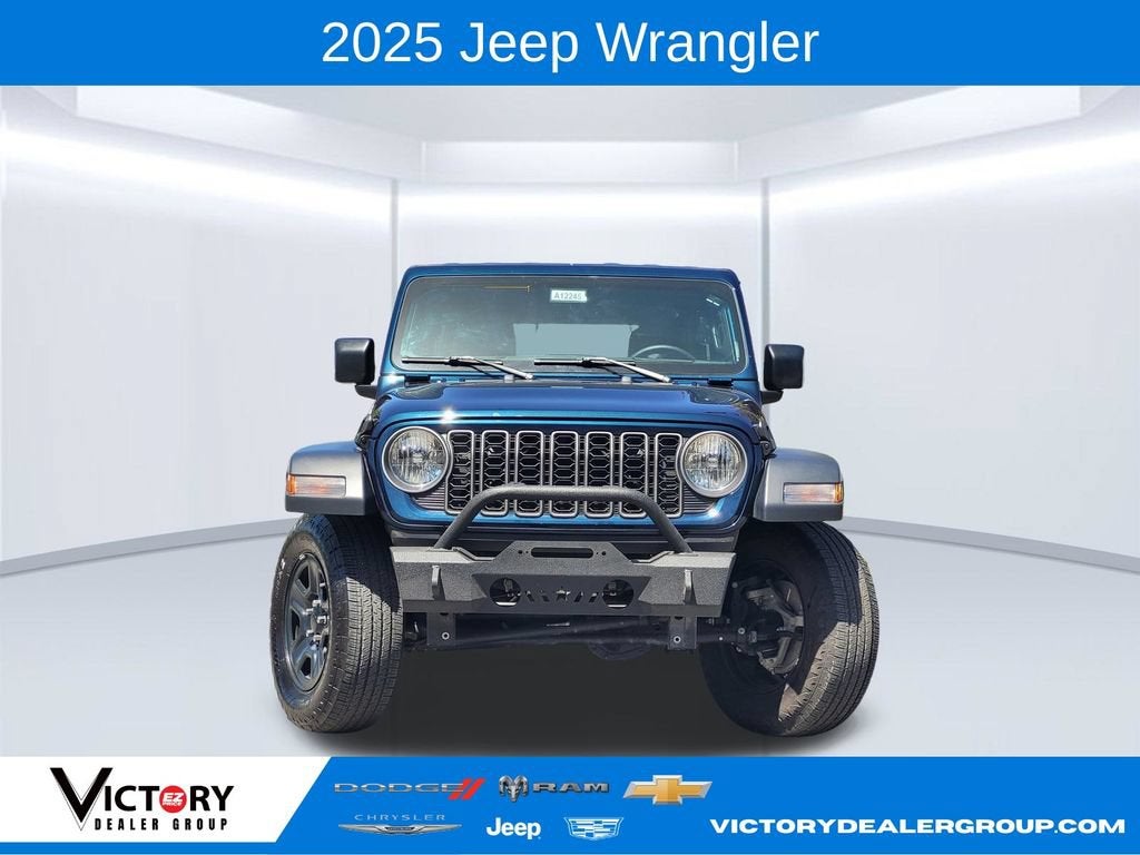 2025 Jeep Wrangler — rear three-quarter view